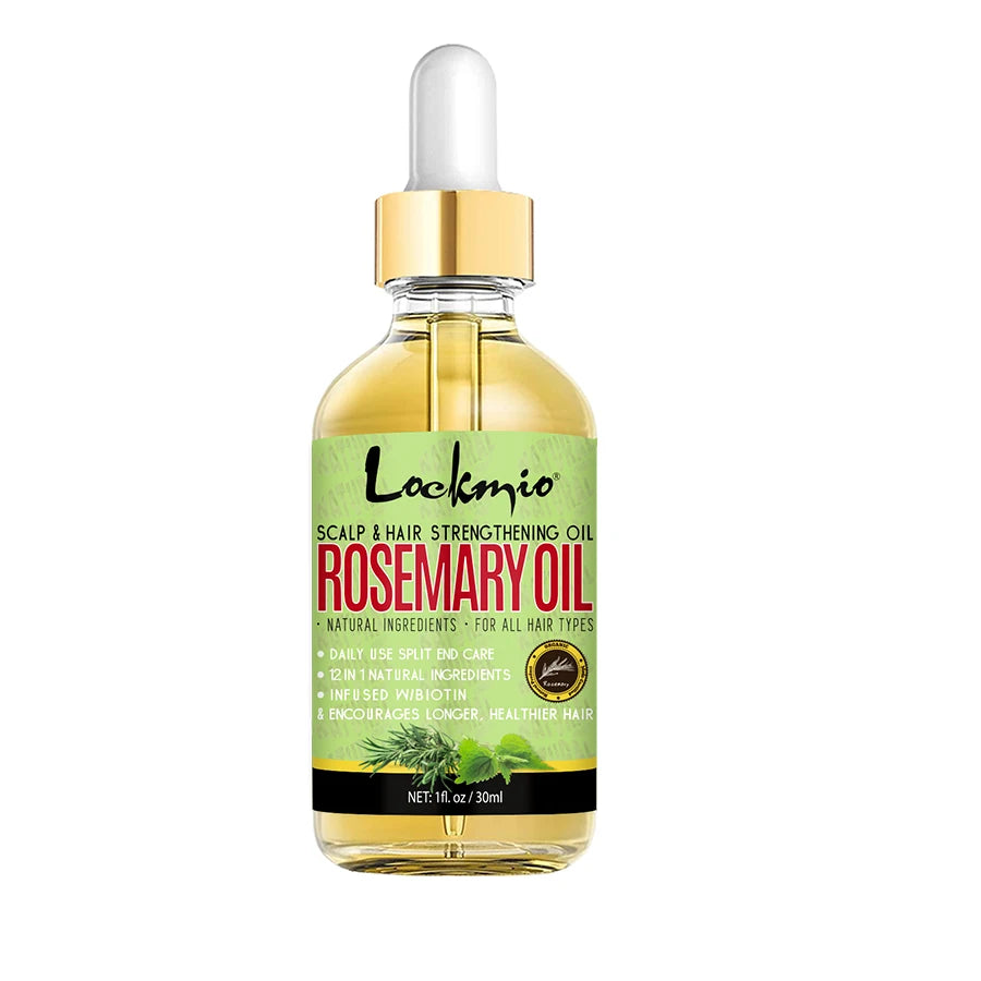 30ml Rosemary Oil For Hair and Dry Scalp Nourishing Treatment For Split Ends Hair Essential Oils