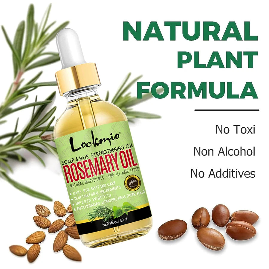 30ml Rosemary Oil For Hair and Dry Scalp Nourishing Treatment For Split Ends Hair Essential Oils