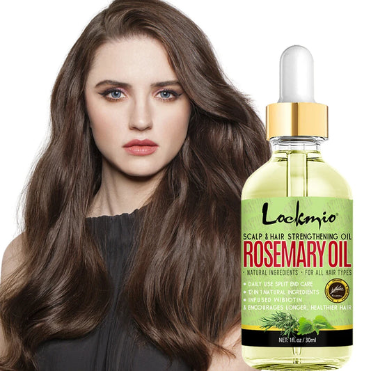 30ml Rosemary Oil For Hair and Dry Scalp Nourishing Treatment For Split Ends Hair Essential Oils