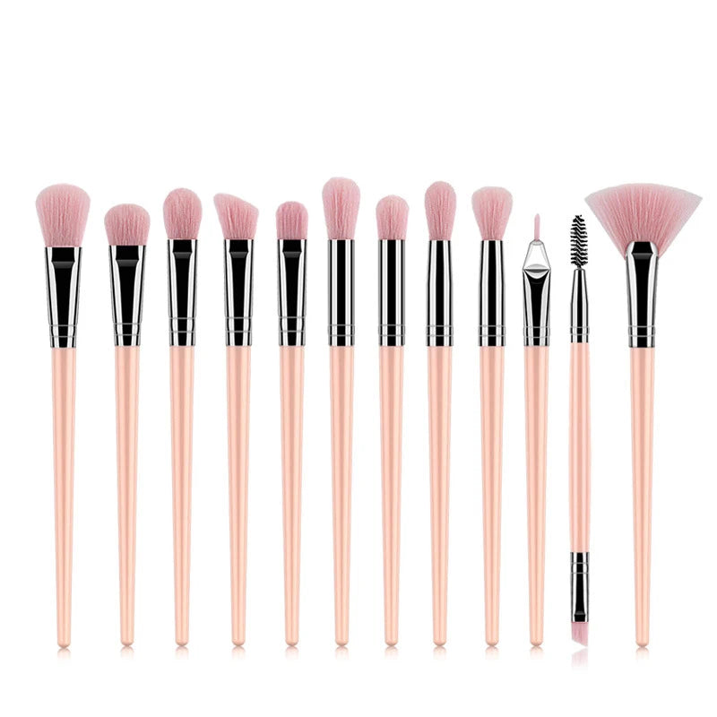 5/50pcs Professional Makeup Brushes Set Cosmetic Powder Eye Shadow Blending Concealer Beauty Make Up Tool Eyelashes Brushes