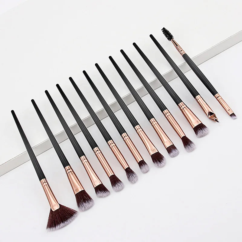 5/50pcs Professional Makeup Brushes Set Cosmetic Powder Eye Shadow Blending Concealer Beauty Make Up Tool Eyelashes Brushes