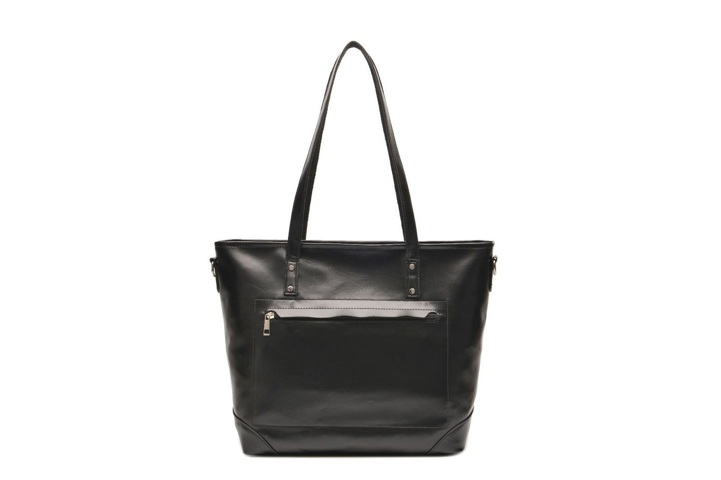 Retro Oil Wax Skin Leisure Tote Handbag