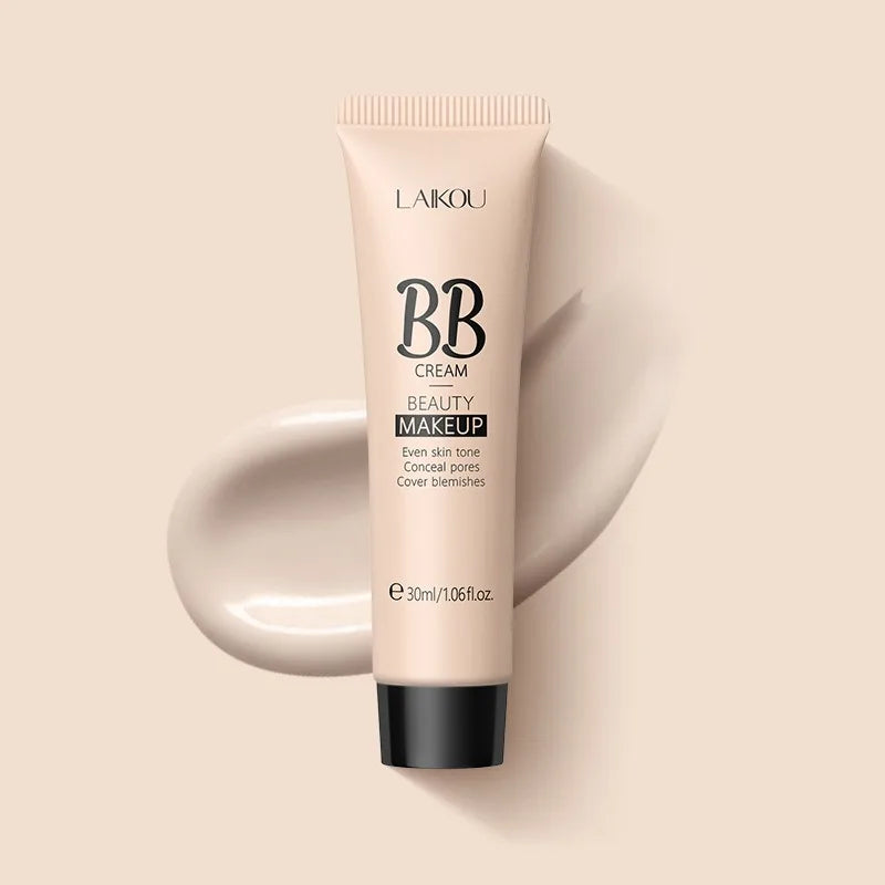 BB Cream Brighten Even Skin Tone Liquid Foundation Moisturizing Hydrating Concealer Cover Blemishes Concel Pores Makeup Base