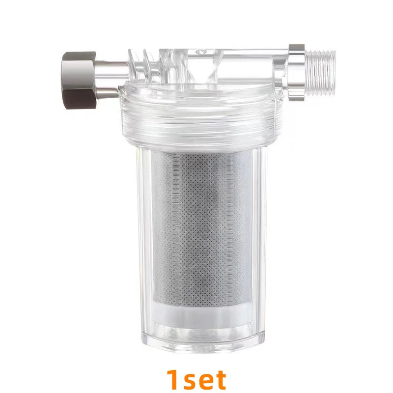 Water Filter For Washing Machines Shower Heads Kitchenette Water Faucets Heavy Metal Removal, PP Cotton, Activated Carbon Filter