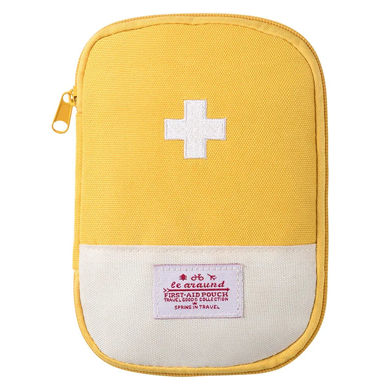 1 PC Portable Medical Kit Medicine Storage and Dispenser Bag Travel Outdoor Pill Box Storage First Aid Kit