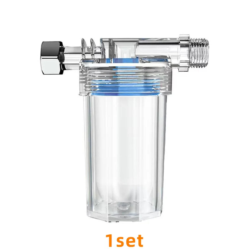 Water Filter For Washing Machines Shower Heads Kitchenette Water Faucets Heavy Metal Removal, PP Cotton, Activated Carbon Filter