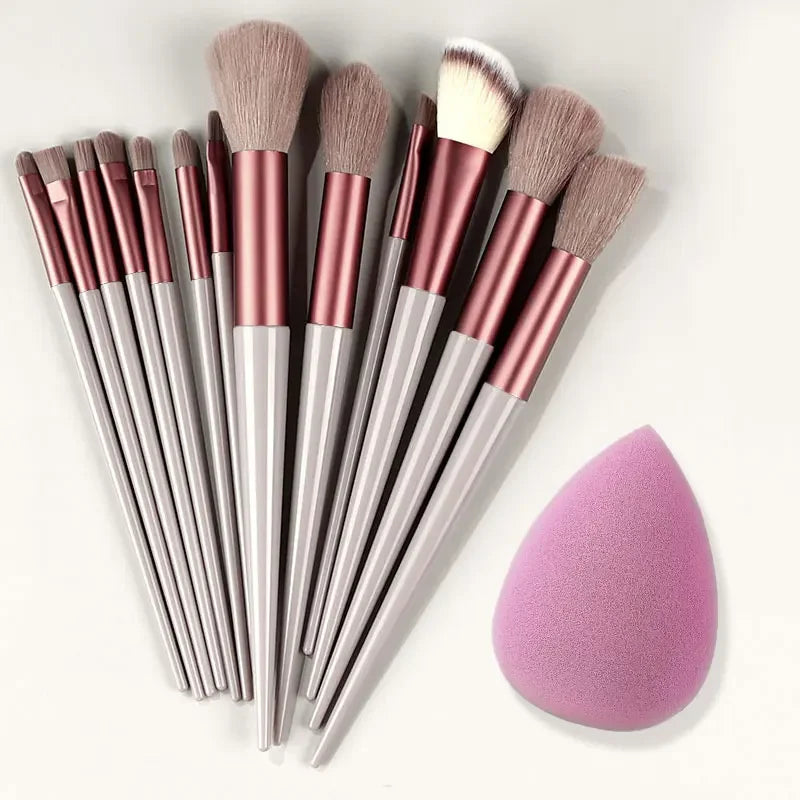 10-20PCS Makeup Brushes Set Soft Detail Loose Powder Eye Shadow Highlighter Foundation Concealer Blush Contour Women Makeup Tool