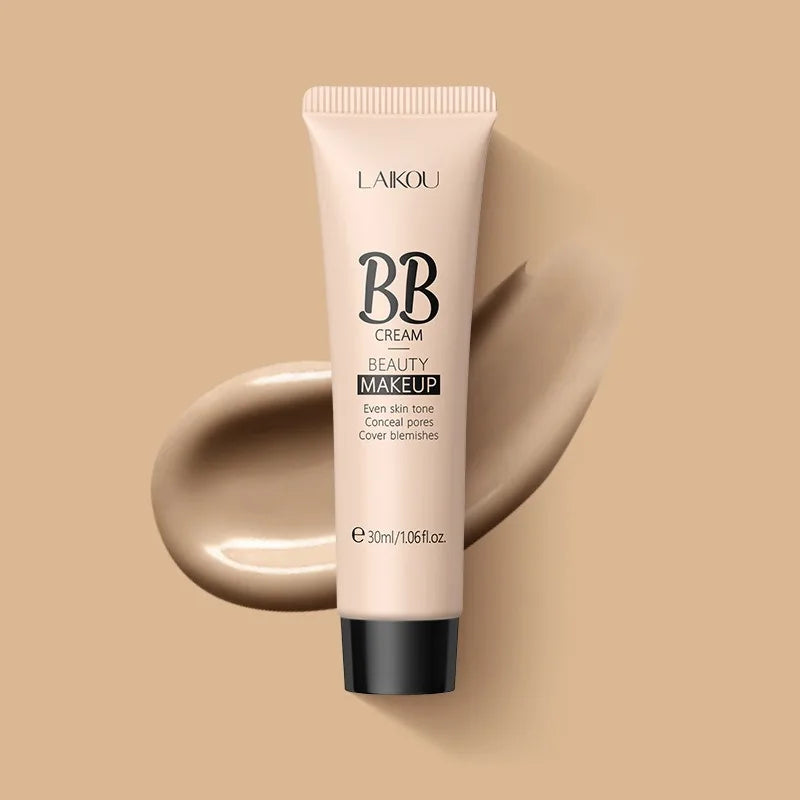 BB Cream Brighten Even Skin Tone Liquid Foundation Moisturizing Hydrating Concealer Cover Blemishes Concel Pores Makeup Base