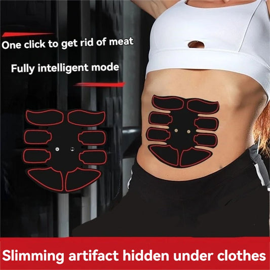 Intelligent Abdominal Paste Fitness Machine Rechargeable Models Lazy Shaping Fitness Instrument Home Fitness Equipment