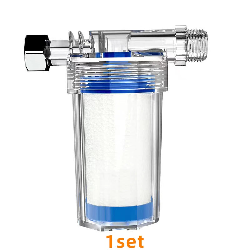 Water Filter For Washing Machines Shower Heads Kitchenette Water Faucets Heavy Metal Removal, PP Cotton, Activated Carbon Filter