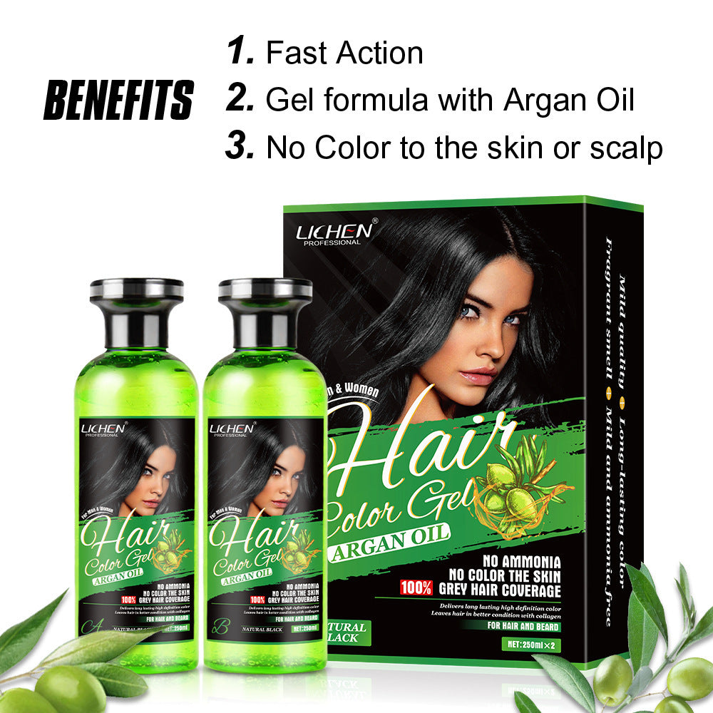 Hypoallergenic Non-stick Scalp Plant Hair Dye